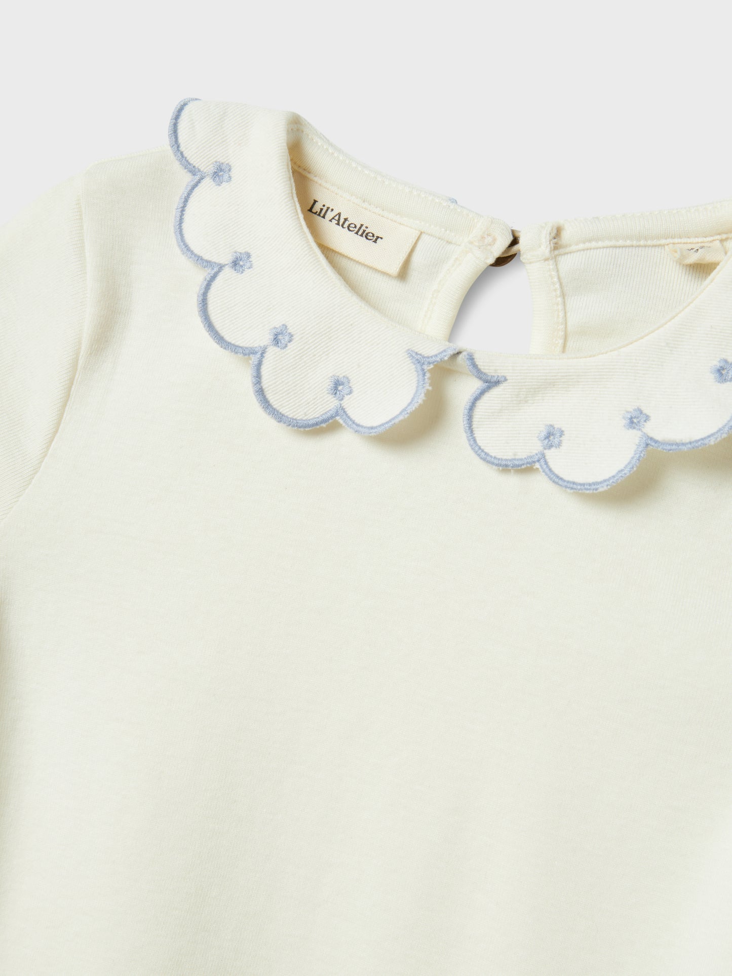 Lil Atelier Mini | Fundo Slim Top - Zen Blue
