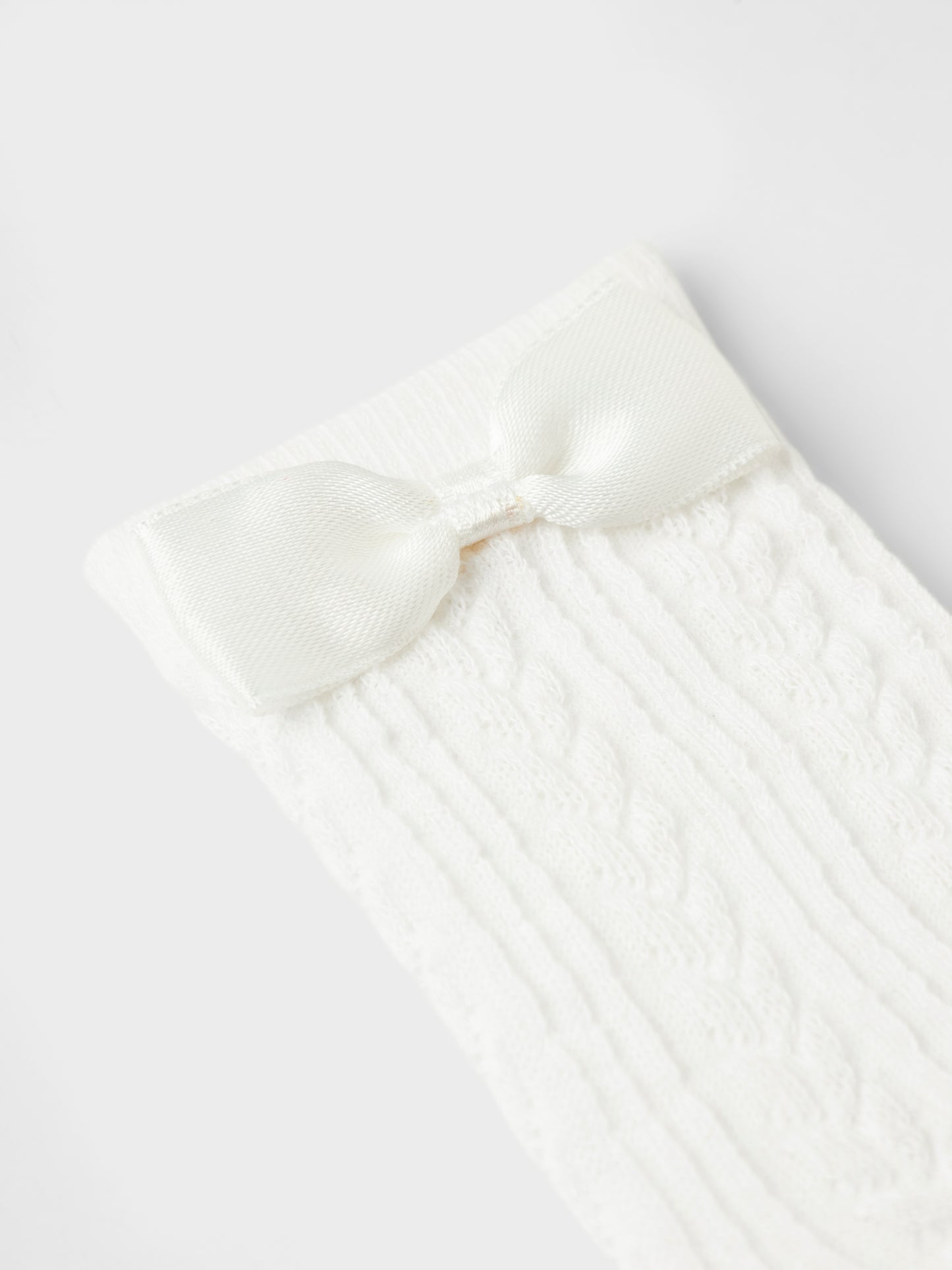 Name It Mini | Fralli Knesokk - Bright White
