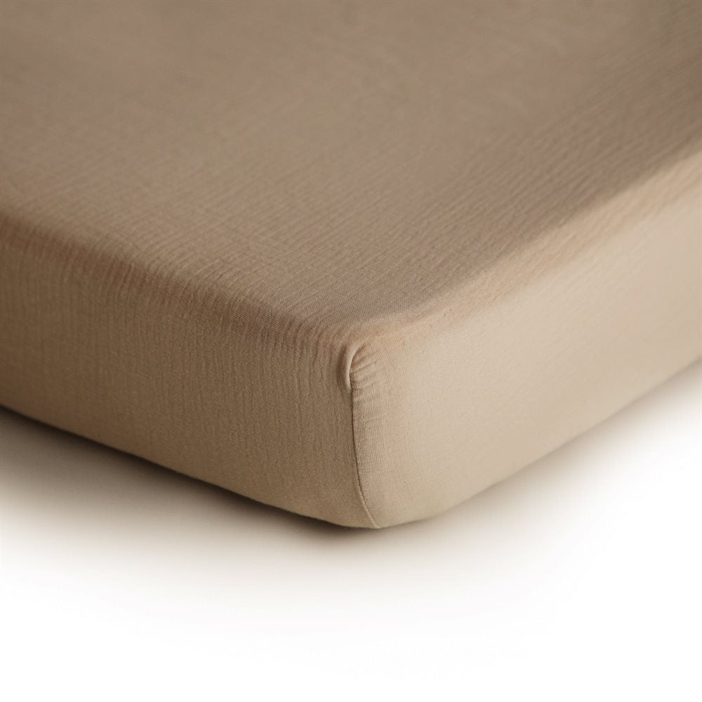 Mushie | Laken - 40x100cm - Natural