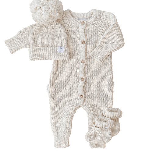 Ziggy Lou | Strikket Lue - Coconut