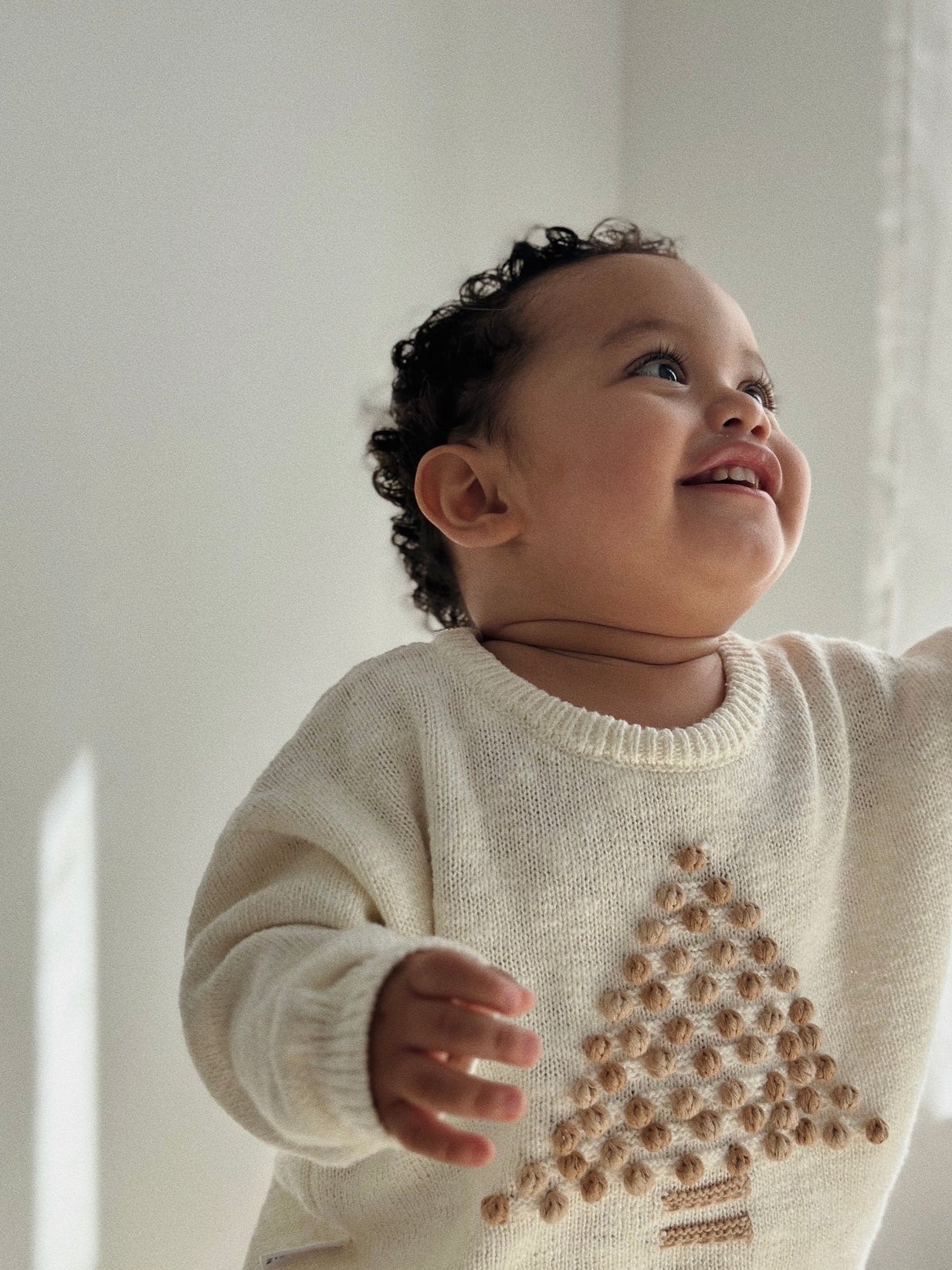 Ziggy Lou | Chunky Strikket Genser - Coconut Christmas