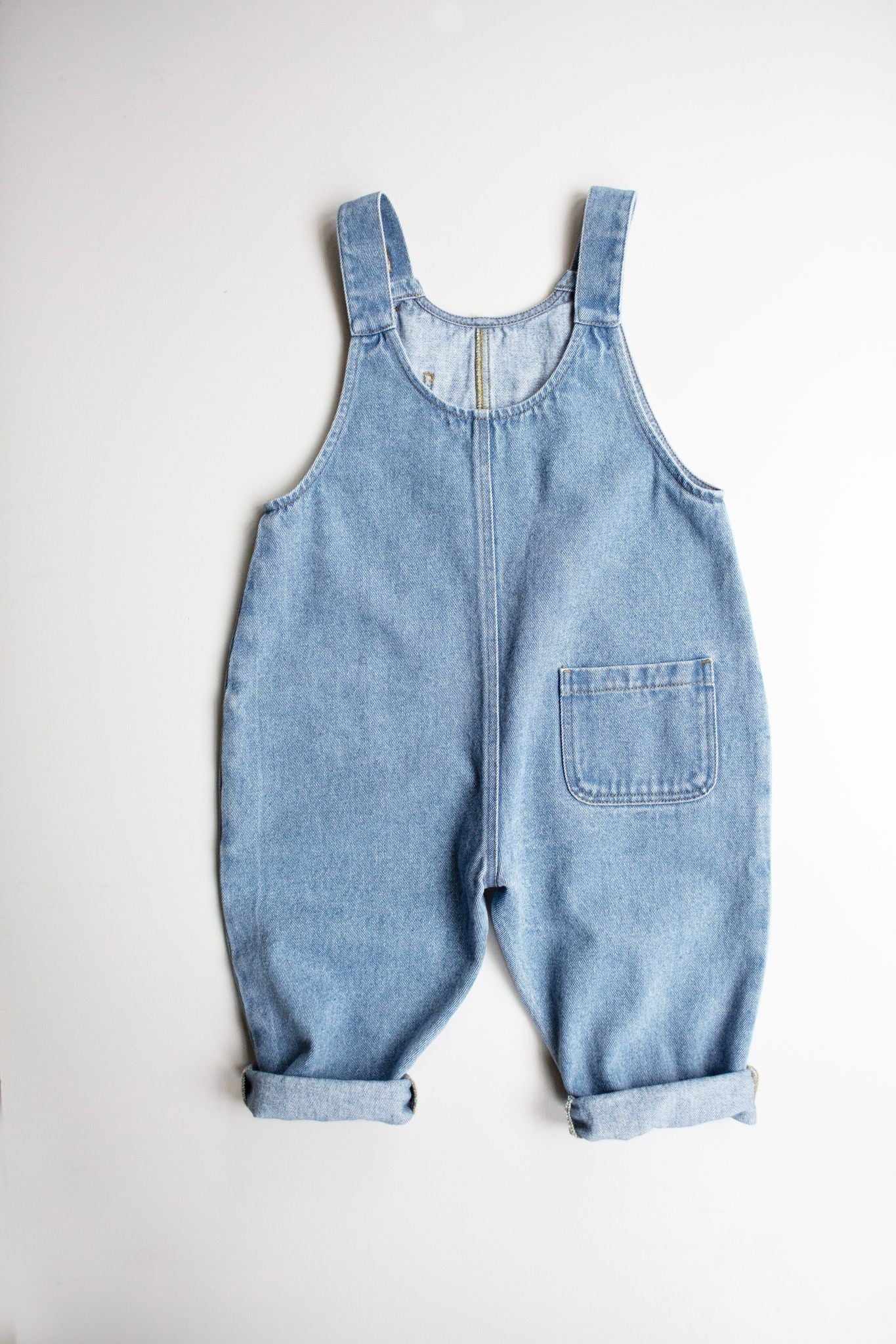 The Simple Folk | The Oversized Denim Dungaree