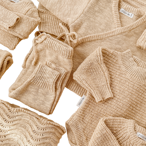 Ziggy Lou | Strikket Bukse - Wheat