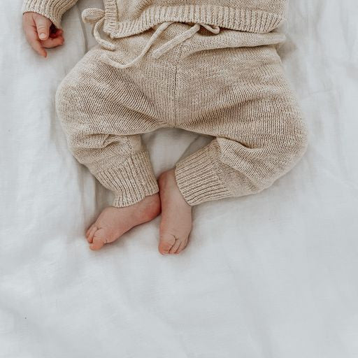 Ziggy Lou | Strikket Bukse - Wheat