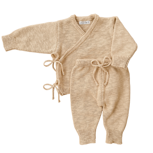 Ziggy Lou | Strikket Bukse - Wheat