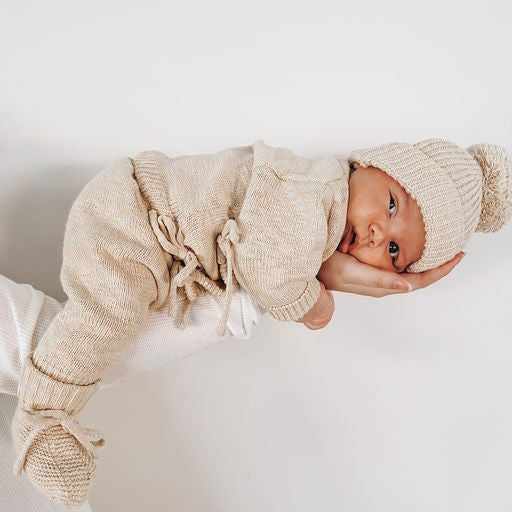 Ziggy Lou | Strikket Bukse - Wheat