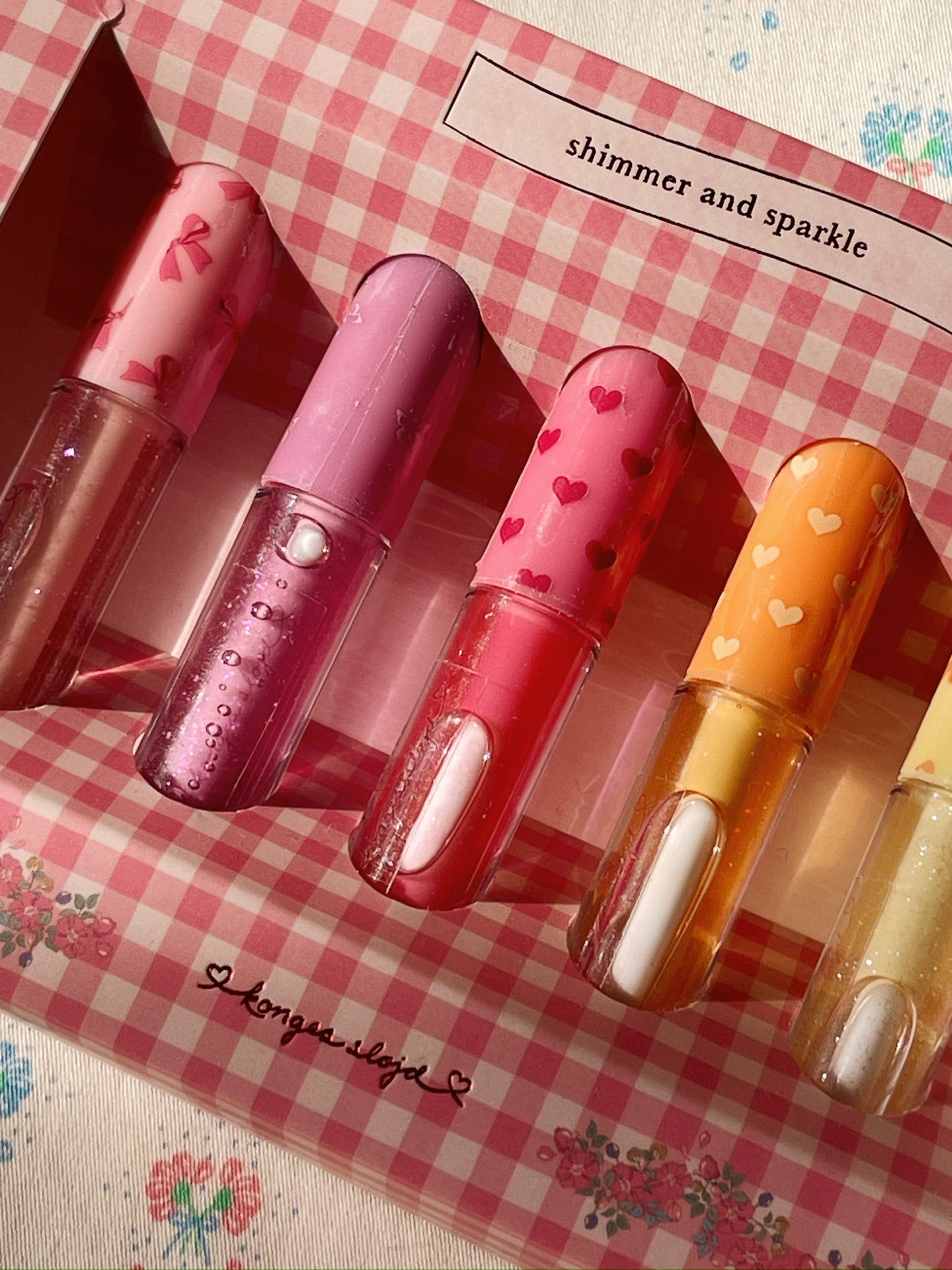 Konges Sløjd | Glitter Lip Gloss - Multi 5 pk