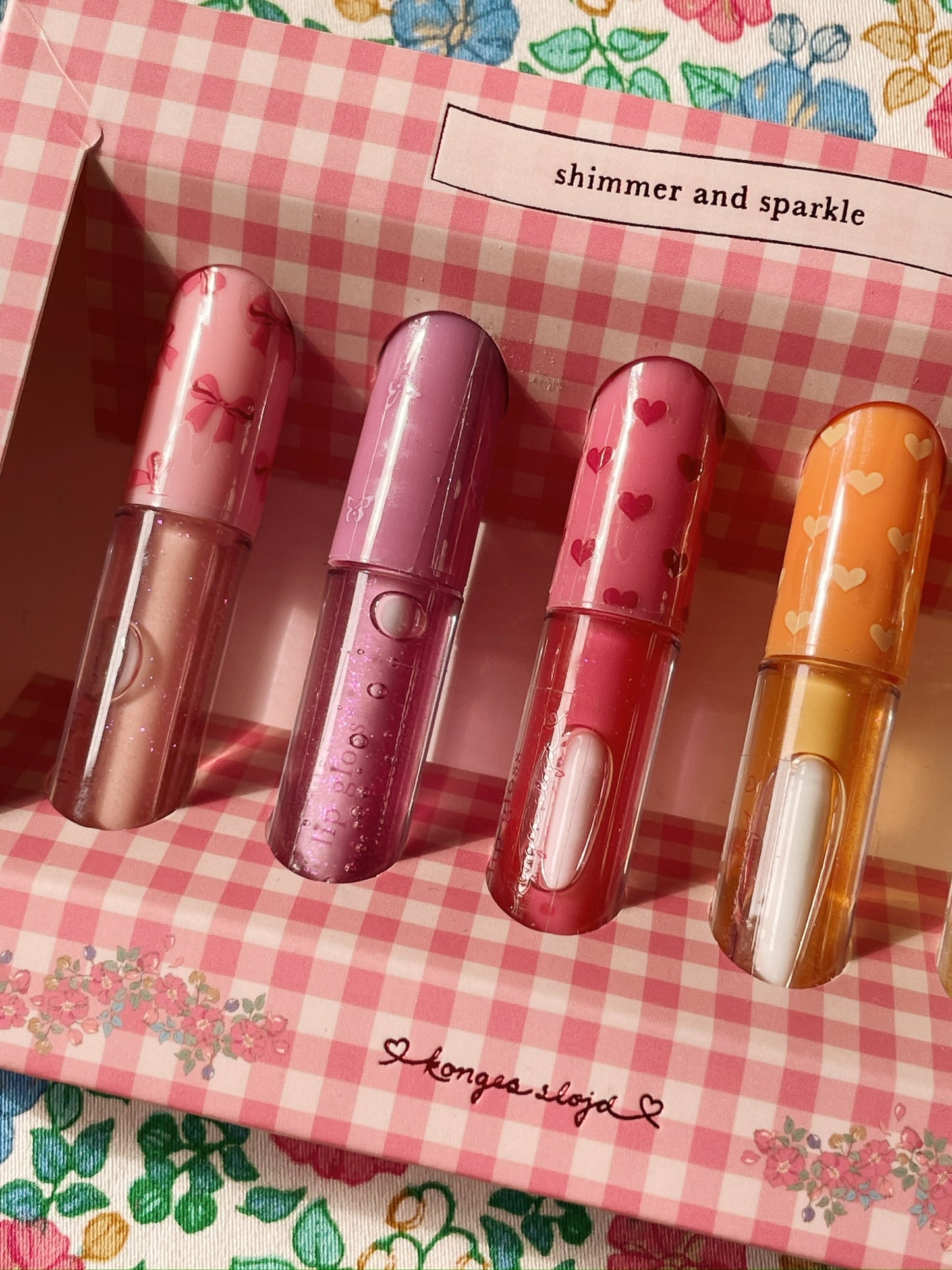 Konges Sløjd | Glitter Lip Gloss - Multi 5 pk