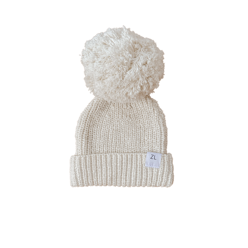 Ziggy Lou | Strikket Lue - Coconut