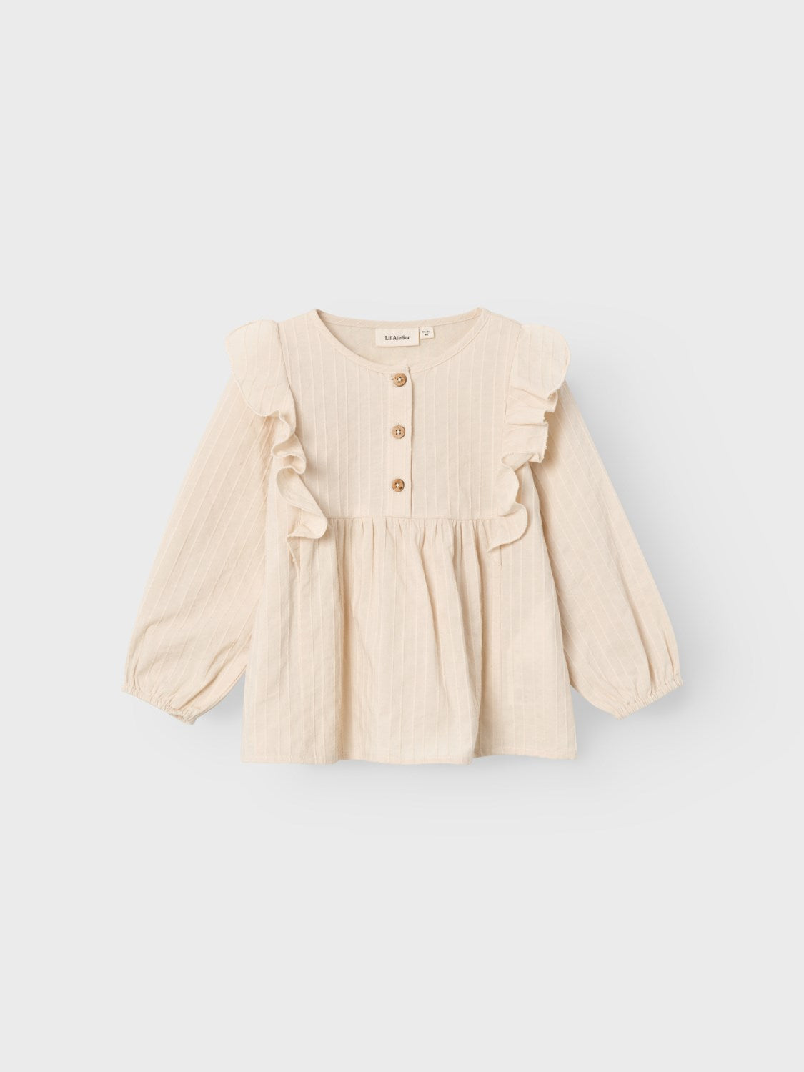 Lil Atelier Mini | Tiba Shirt - Fog