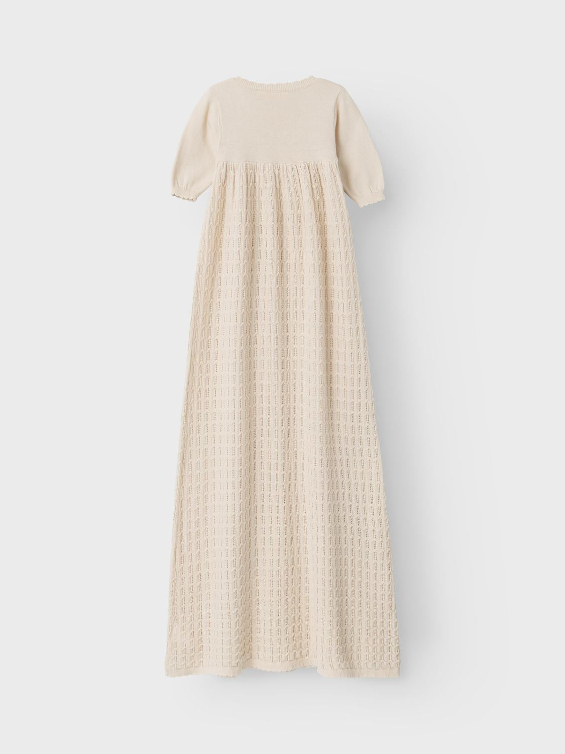 Lil Atelier Baby | Dåpskjole Fauci Occasion Knit Dress - Sandshell