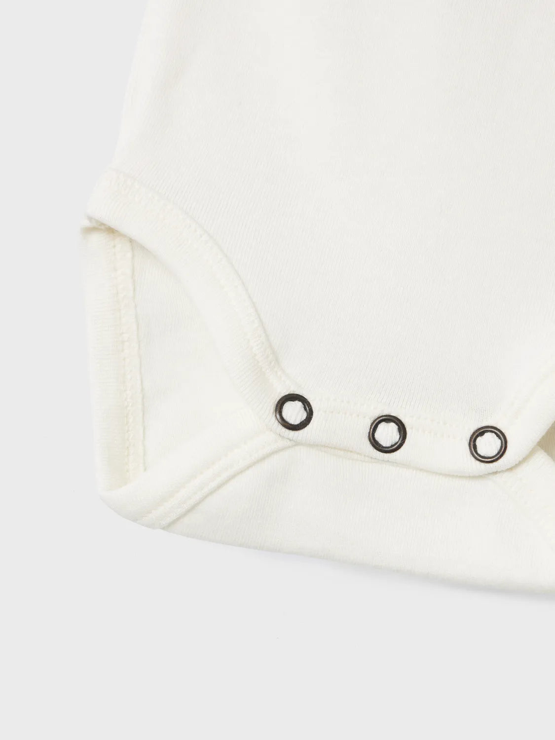 Lil Atelier Baby | Fundo body med krage - Coconut Milk