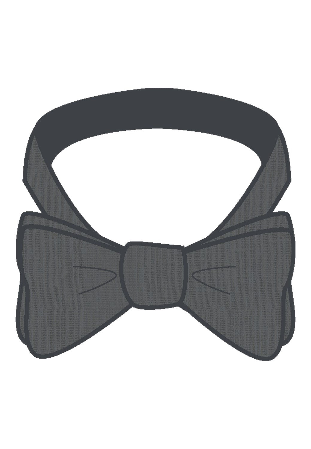 Lil Atelier | Felix Bowtie justerbar sløyfe - Quiet Shade