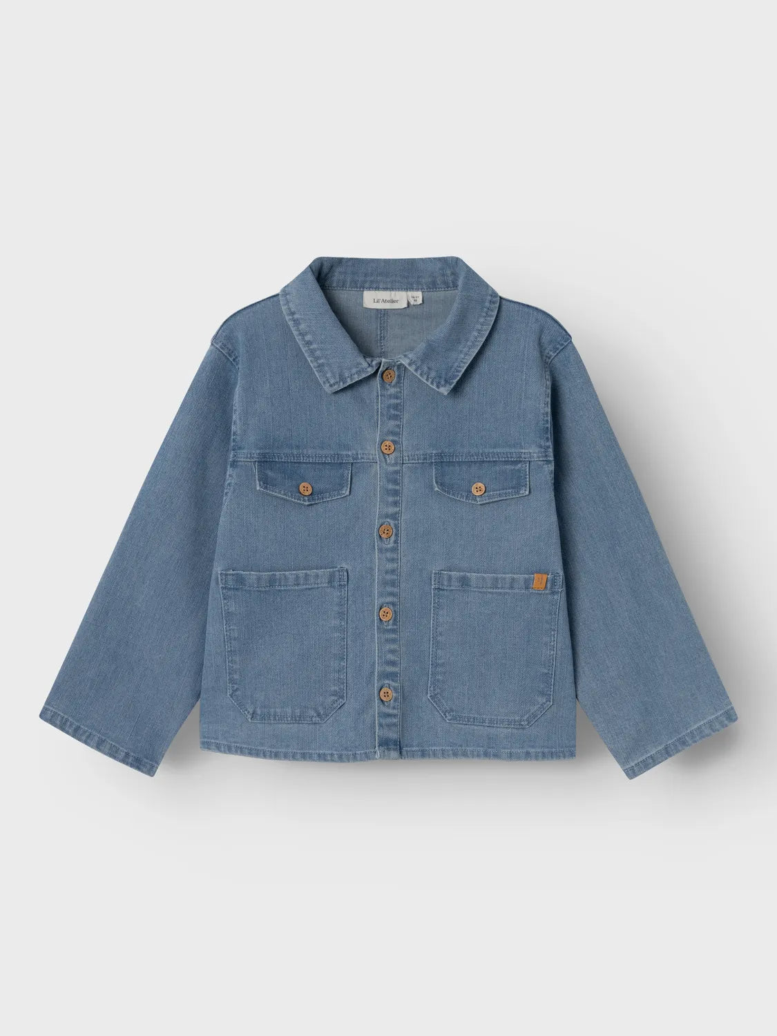 Lil Atelier Mini | Unisex Denim jakke - Medium Blue Jeans