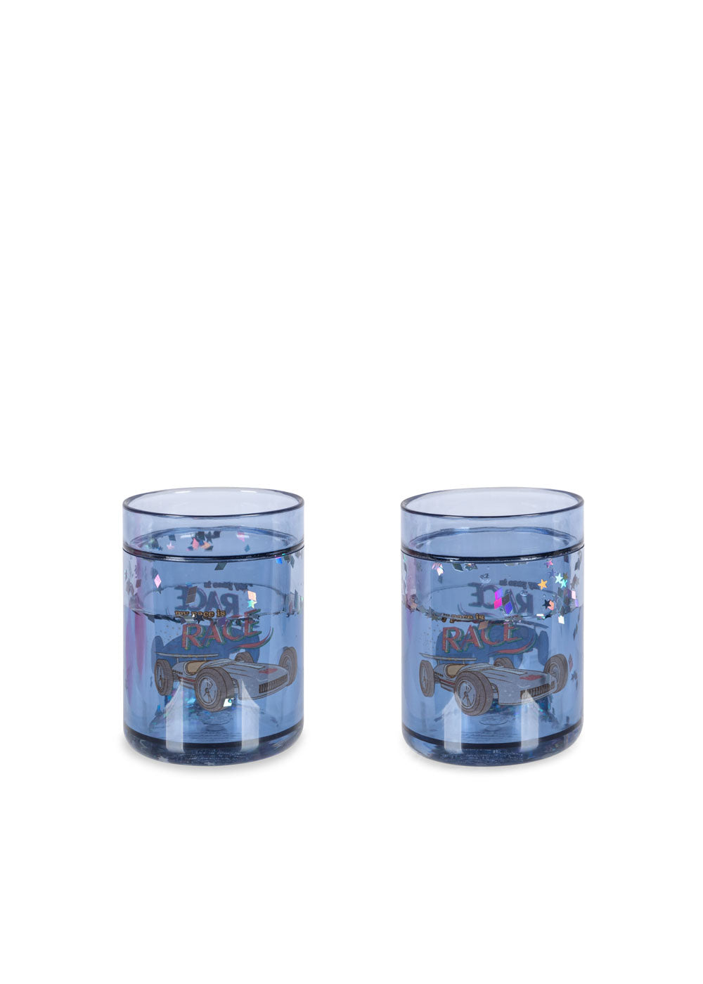 Konges Sløjd | 2 pk Glitterkopper - Racerbil