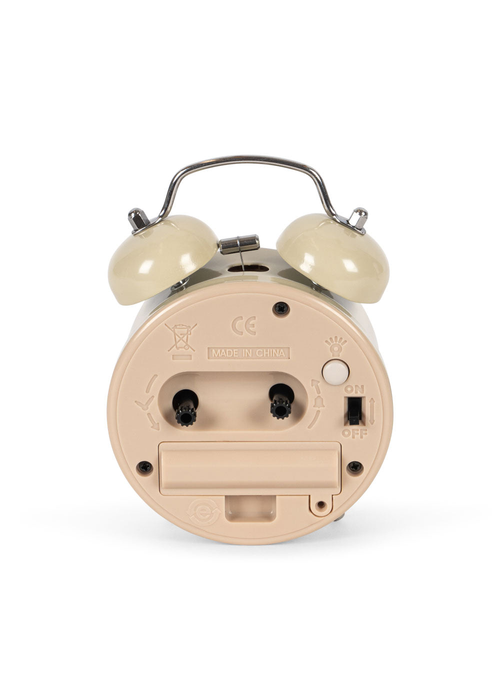 Konges Sløjd | Vintage vekkerklokke - Cream/Cherry