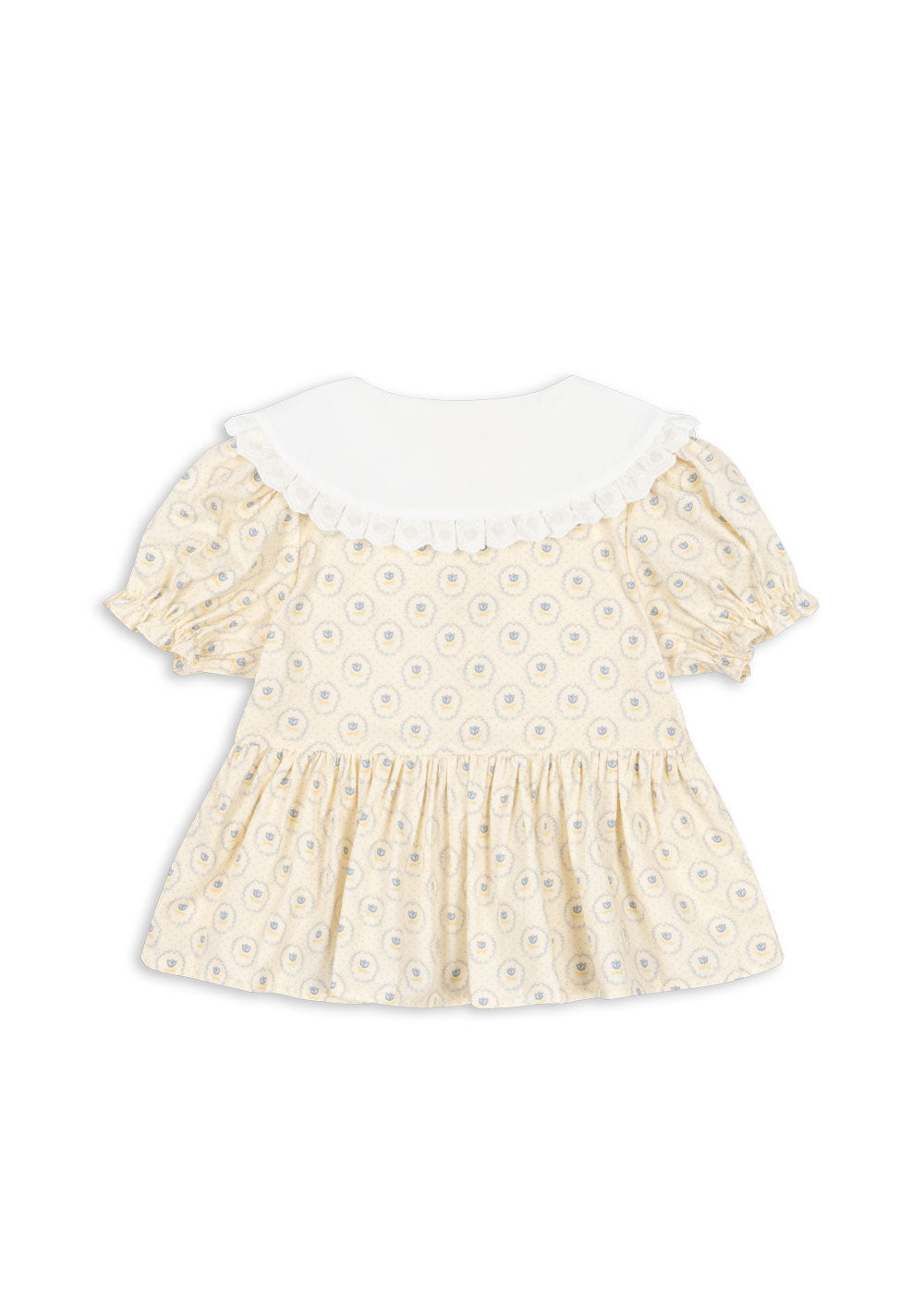 Konges Sløjd | Coeur bluse med blondekrage - Ciel Mirage