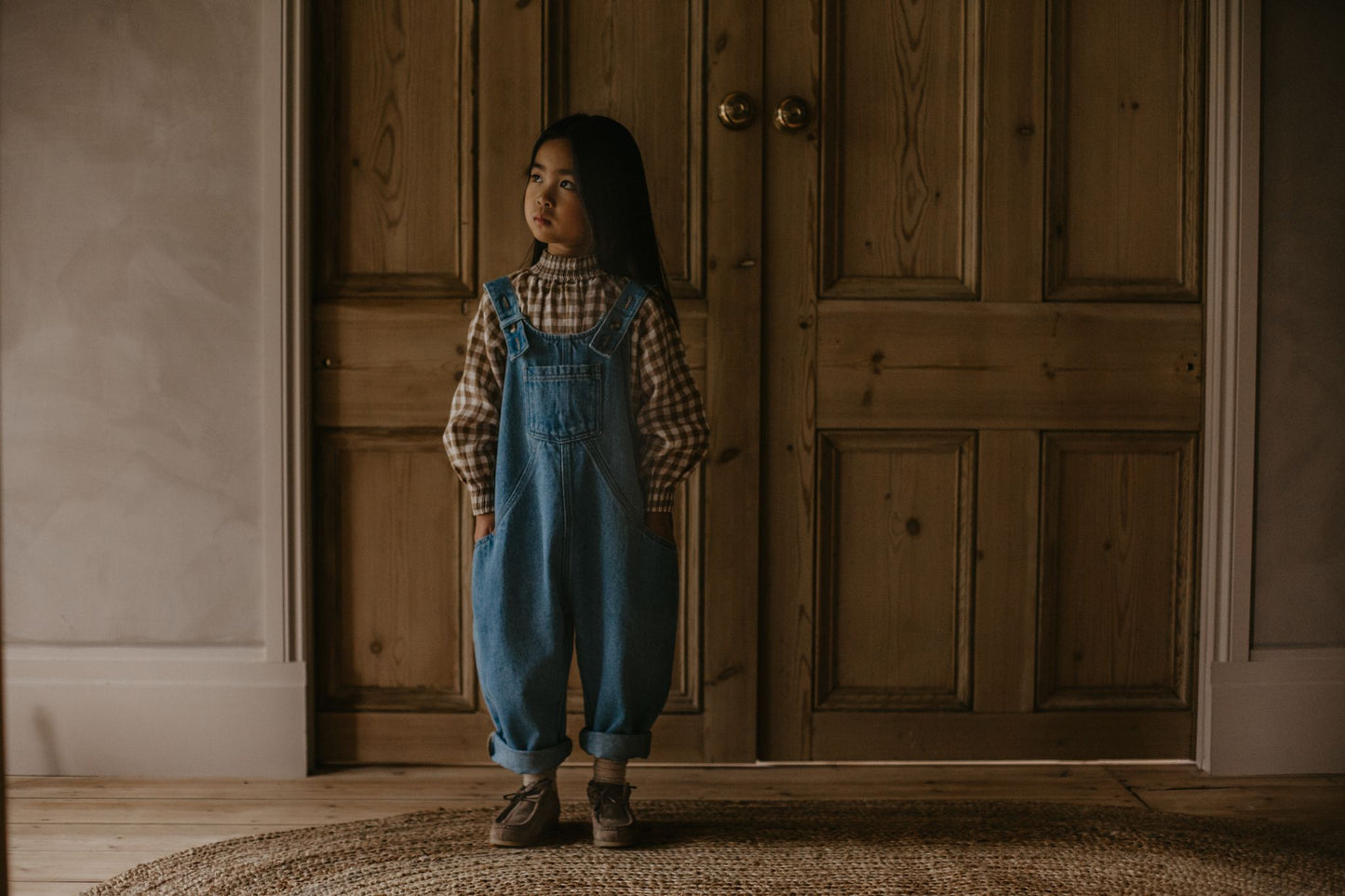The Simple Folk | The Oversized Denim Dungaree