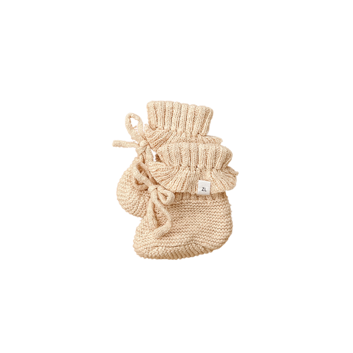 Ziggy Lou | Strikket Tøfler - Shell Frill