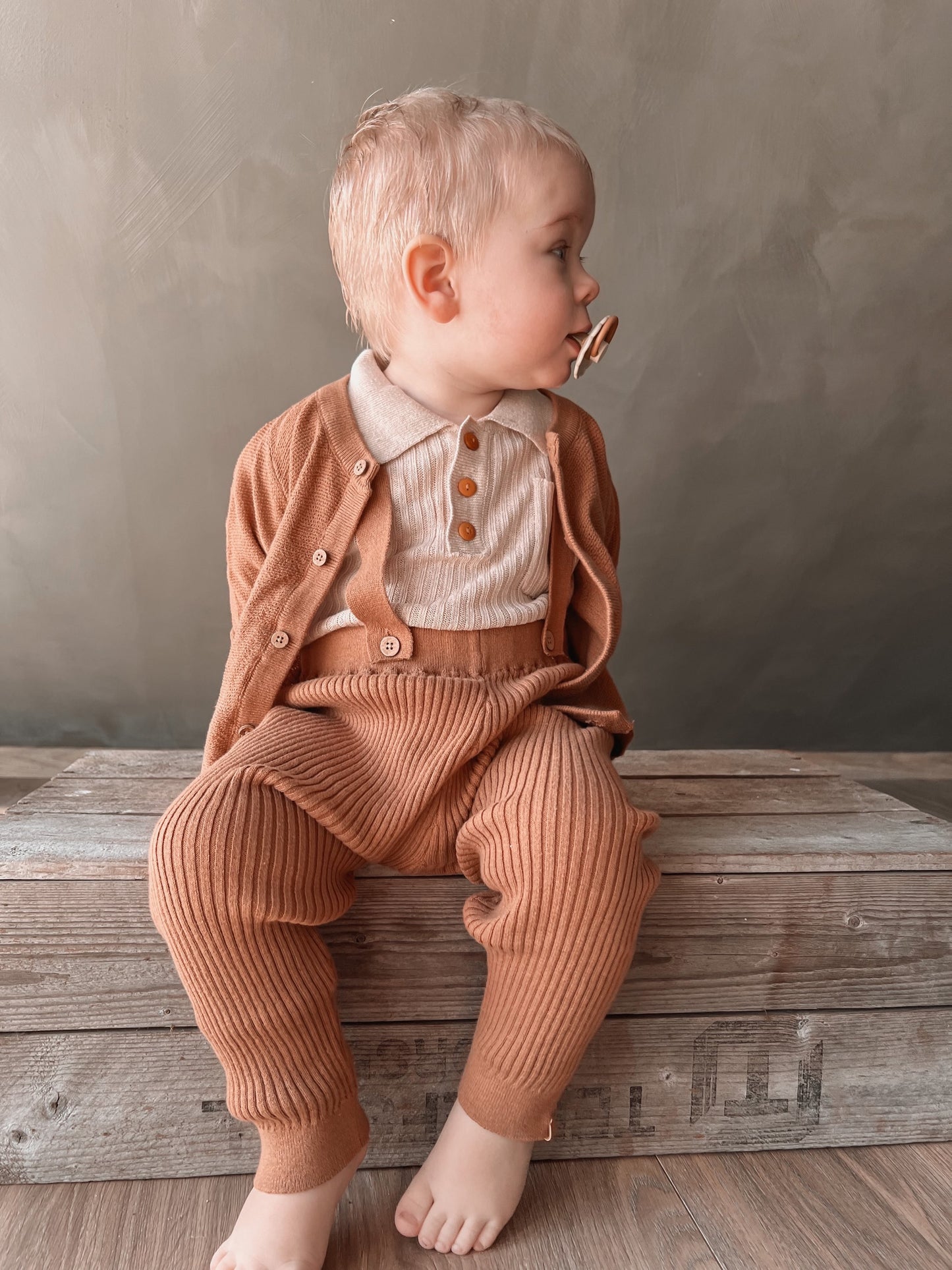 Grown | Strikket Genser i Lin - Linen