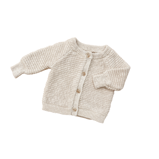 Ziggy Lou | Chunky Strikket Cardigan- Honey