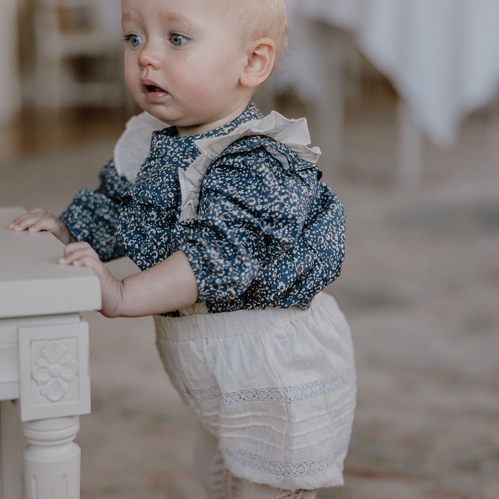 That`s Mine | Santu Shirt - Flores Blue