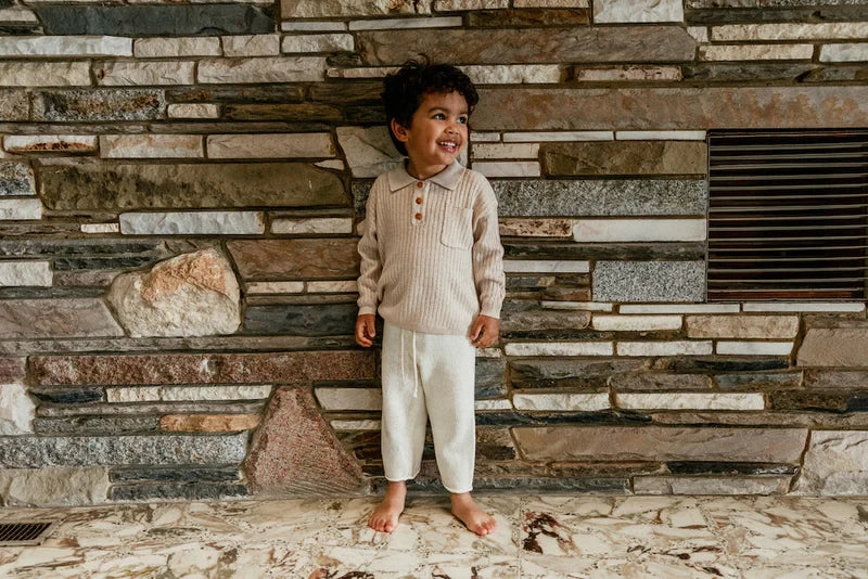 Grown | Strikket Genser i Lin - Linen