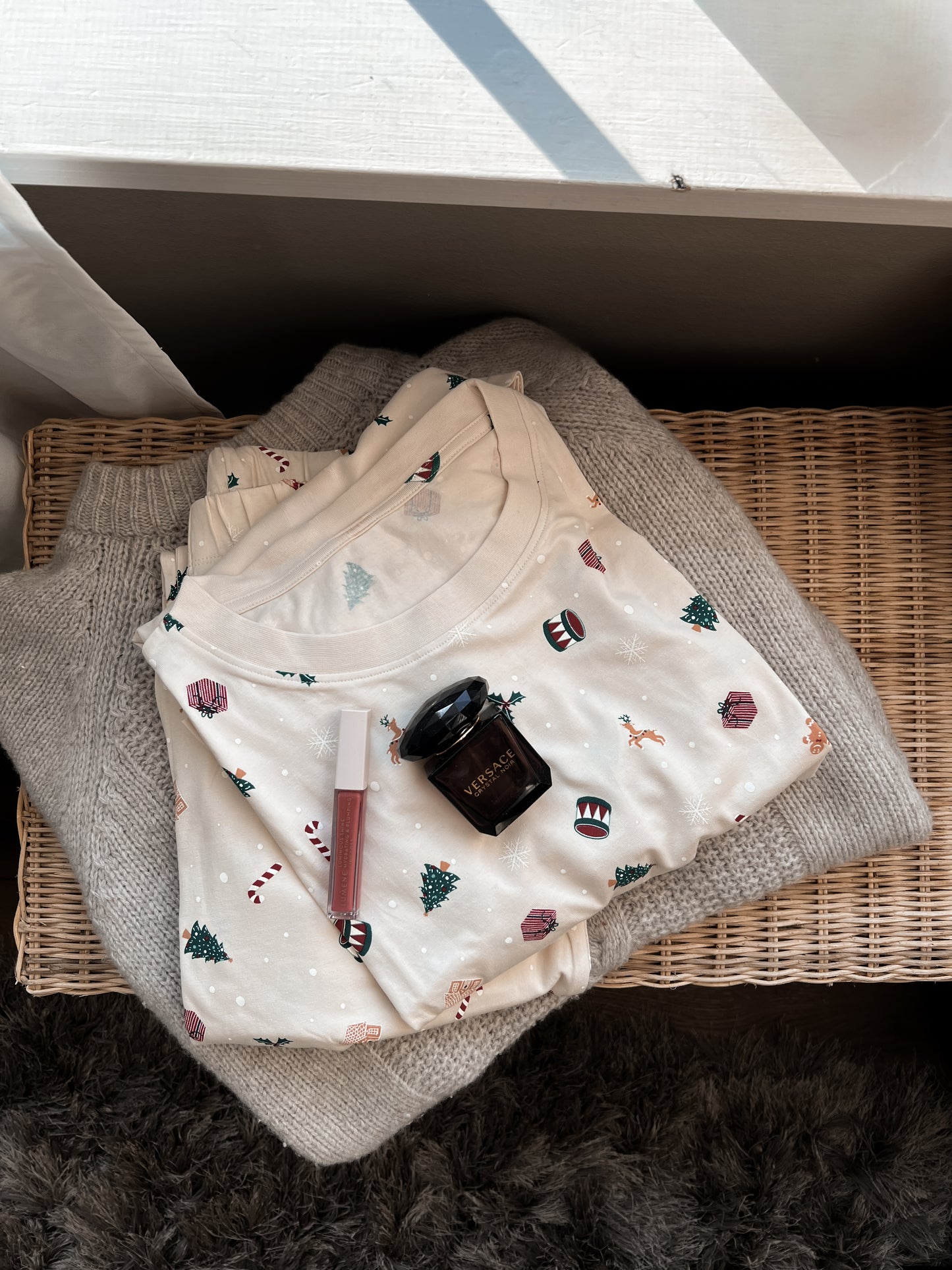 Name it Voksen | Julepysj Familiematch Unisex - Whitecap Christmas