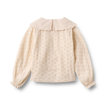 Wheat | Flora Blondeskjorte - Almond Peach