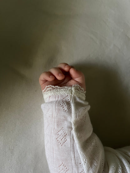 Joha | Tynn Ull Heldress Pointelle - Off White