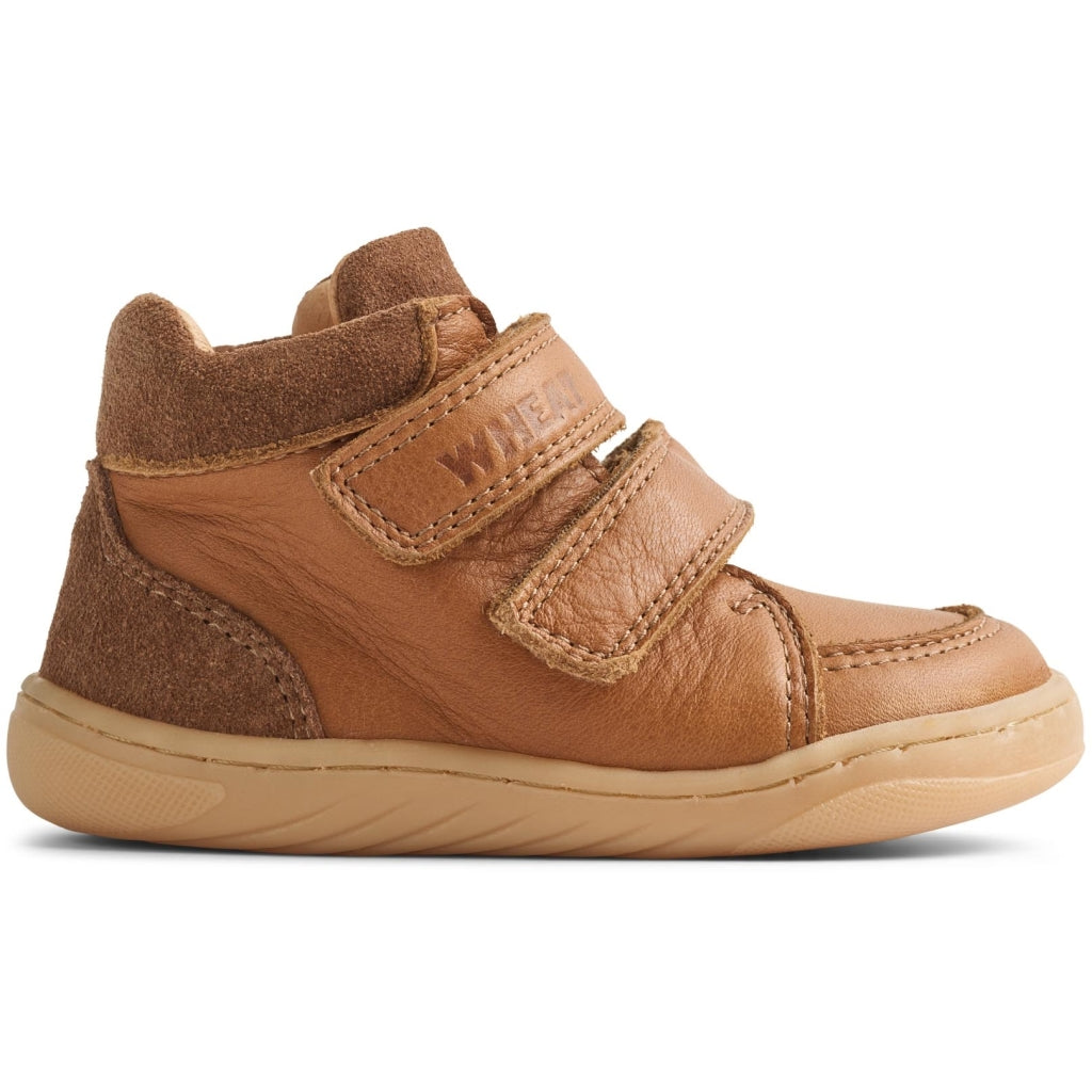 Wheat | Prewalker Barefoot sko - Cognac