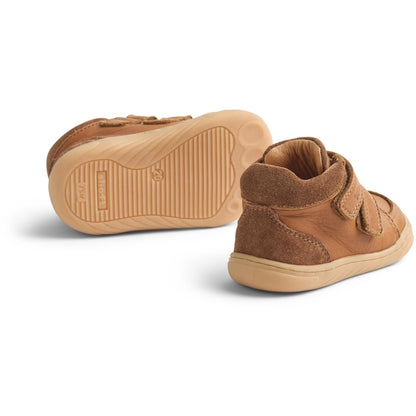 Wheat | Prewalker Barefoot sko - Cognac