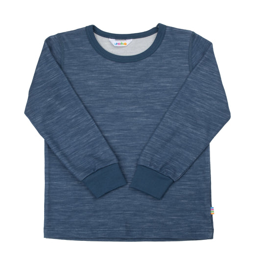 Joha | Genser i ull/bambus - Dark Denim