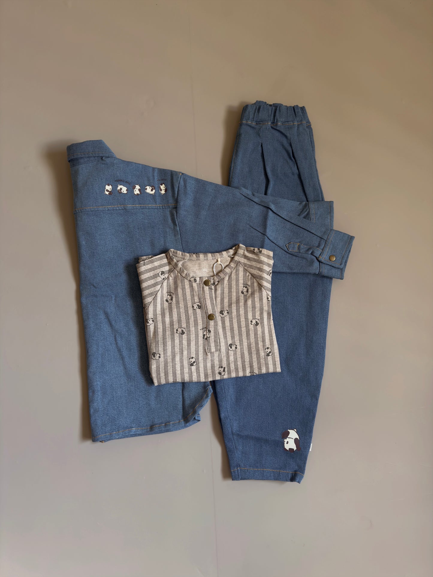 Thats Mine | Diego Unisex Denim Pant - Copen blue