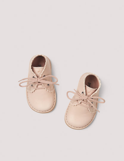 Petit Nord | Scallop Boot - Cream