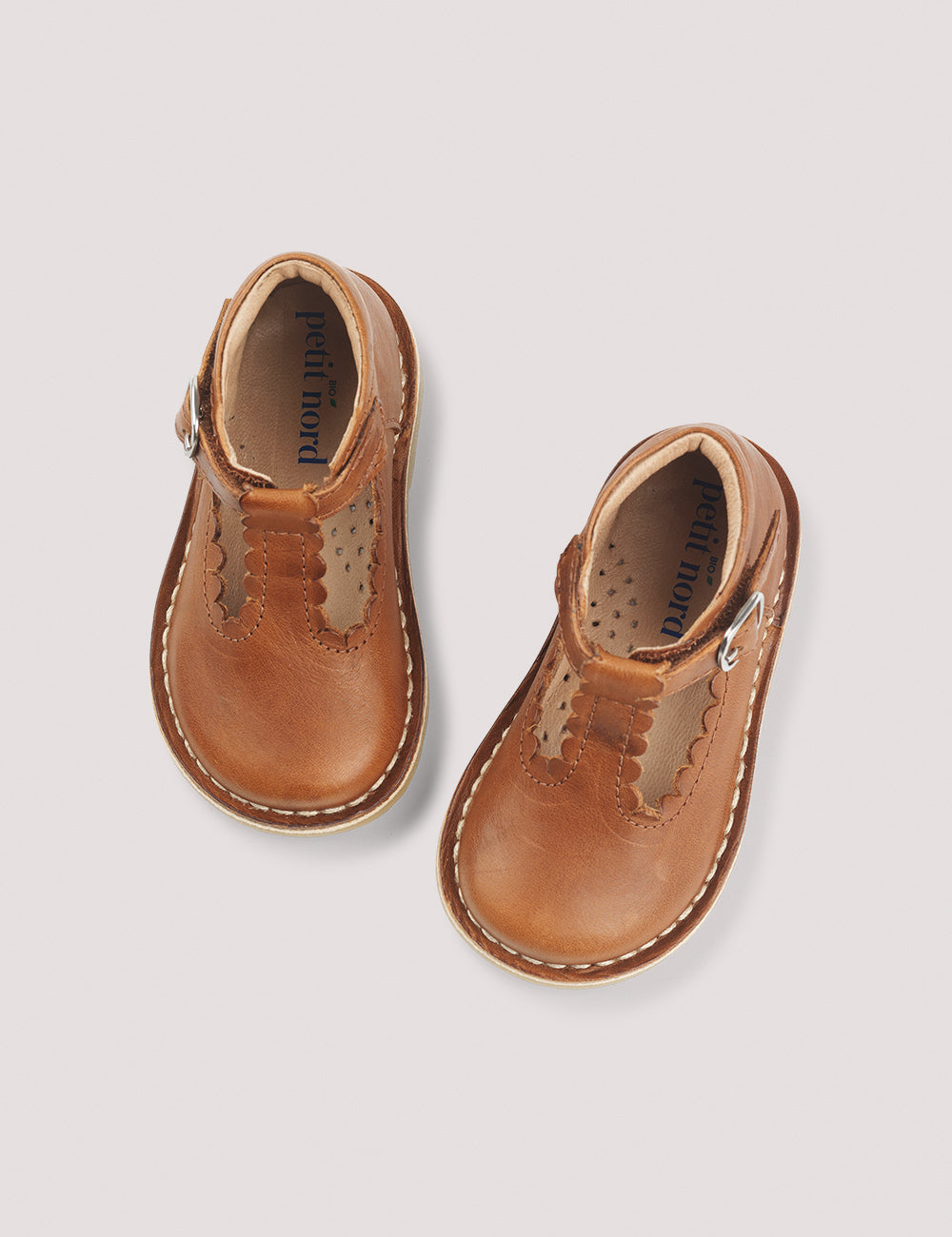 Petit Nord | T-Bar Scallop - Cognac