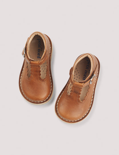 Petit Nord | T-Bar Scallop - Cognac