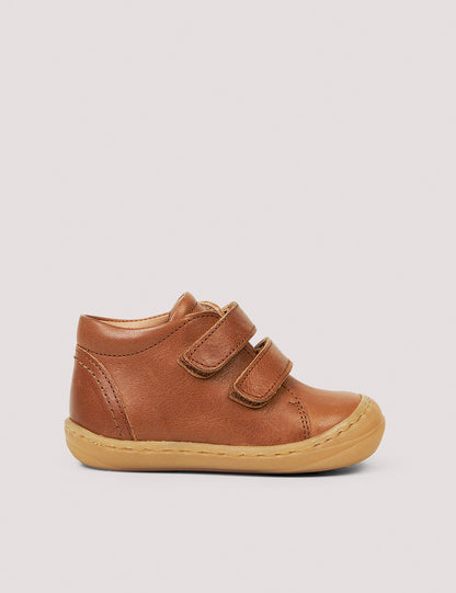 Petit Nord | Everyday shoe Velcro - Cognac