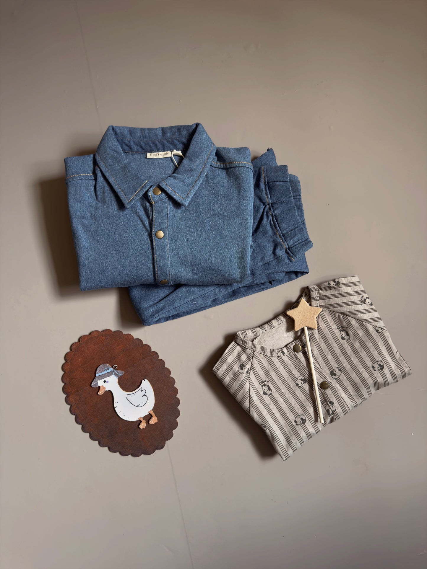 Thats Mine | Diego Unisex Denim Pant - Copen blue