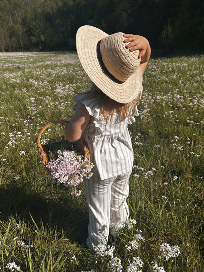 Name it KIDS | Herine Wide Pant - Almond Milk