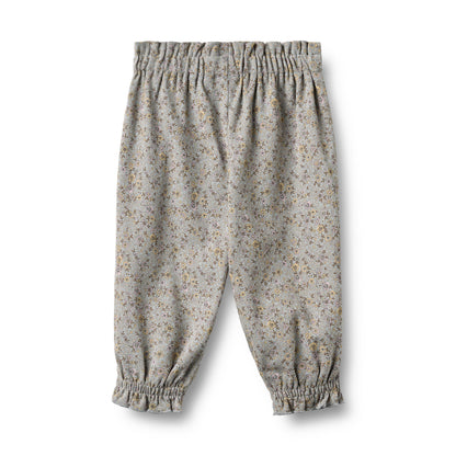 Wheat | Penny ballong babybukse i bomull - slightly blue flowers