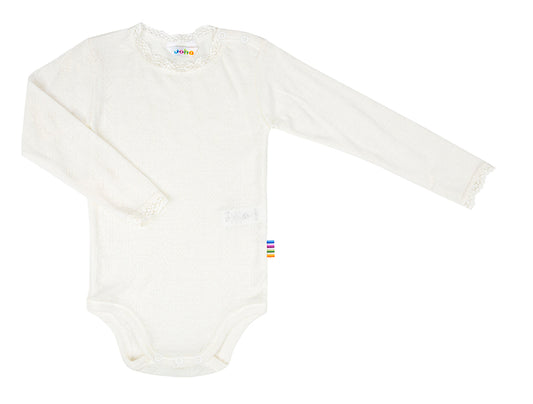 Joha | Body i ull/silke Pointelle - Off White