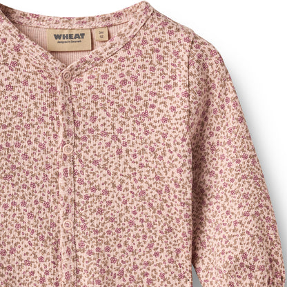 Wheat | Jumpsuit Felizia - dime rose small flowers