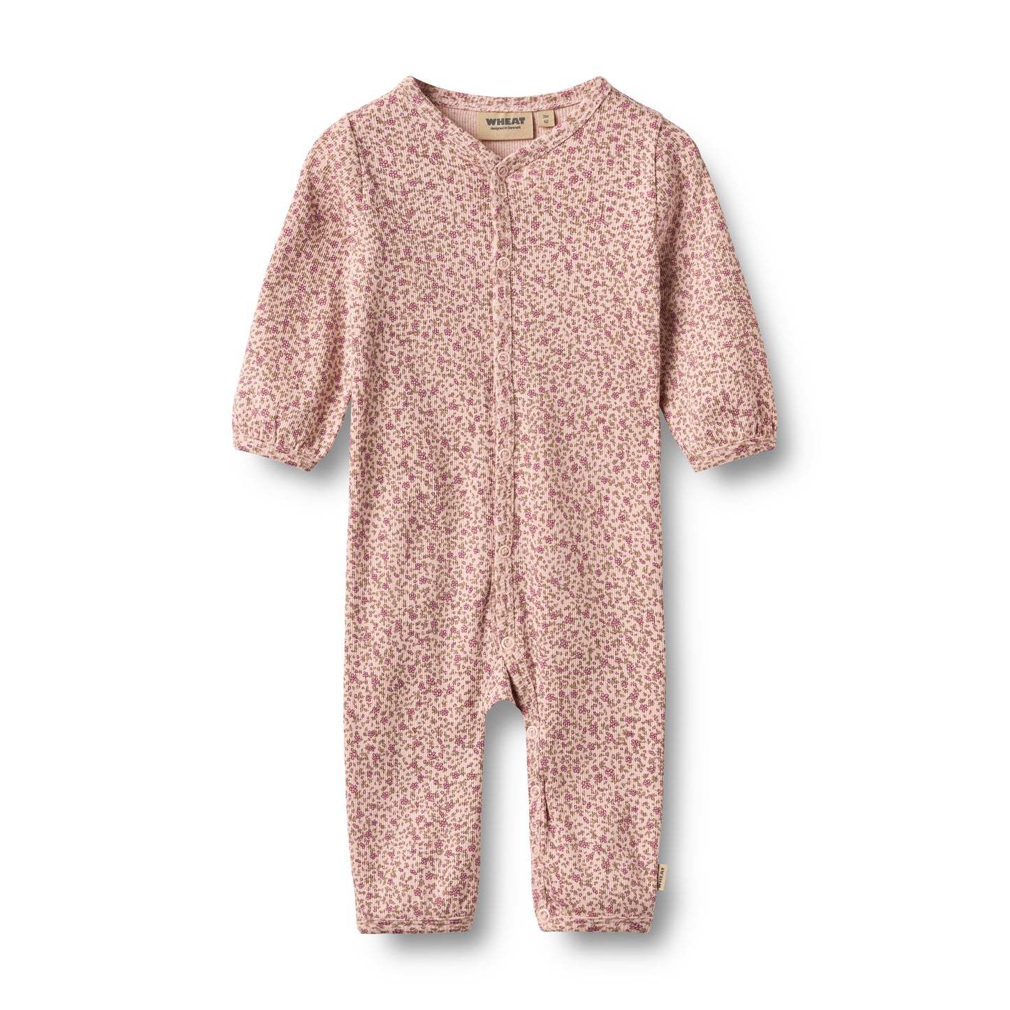 Wheat | Jumpsuit Felizia - dime rose small flowers