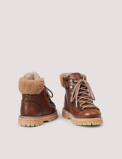 Petit Nord | Shearling Winter Boot - Hazelnut