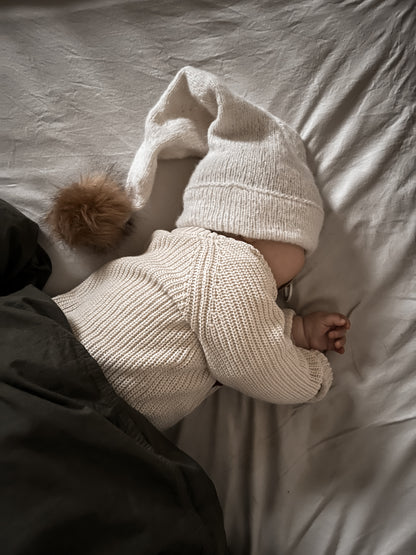 Lil Atelier Baby | Oversized strikket genser - Turtledove