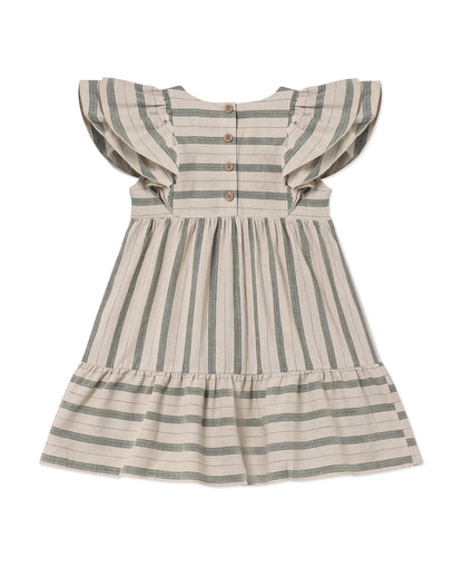 Fliink | Vira dress - Sandshell/hedge green