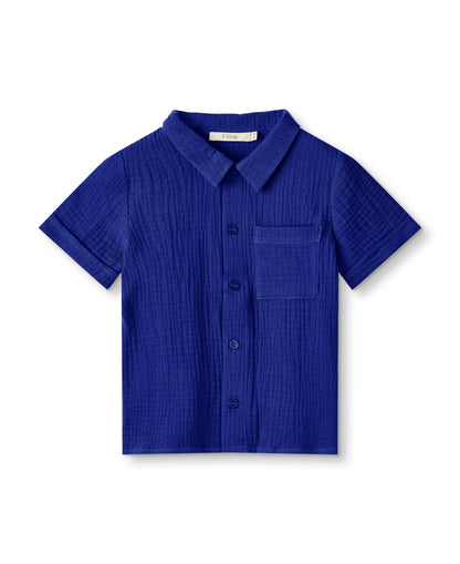 Fliink | Hello Shirt - Mazerine Blue