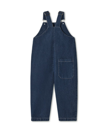 Fliink | Don Denim Unisex Overall - Dark denim Blue