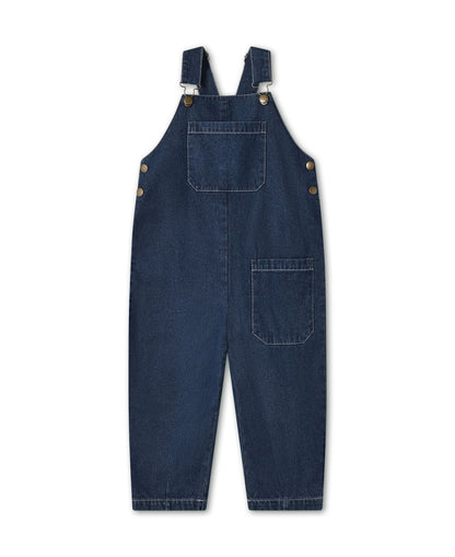 Fliink | Don Denim Unisex Overall - Dark denim Blue